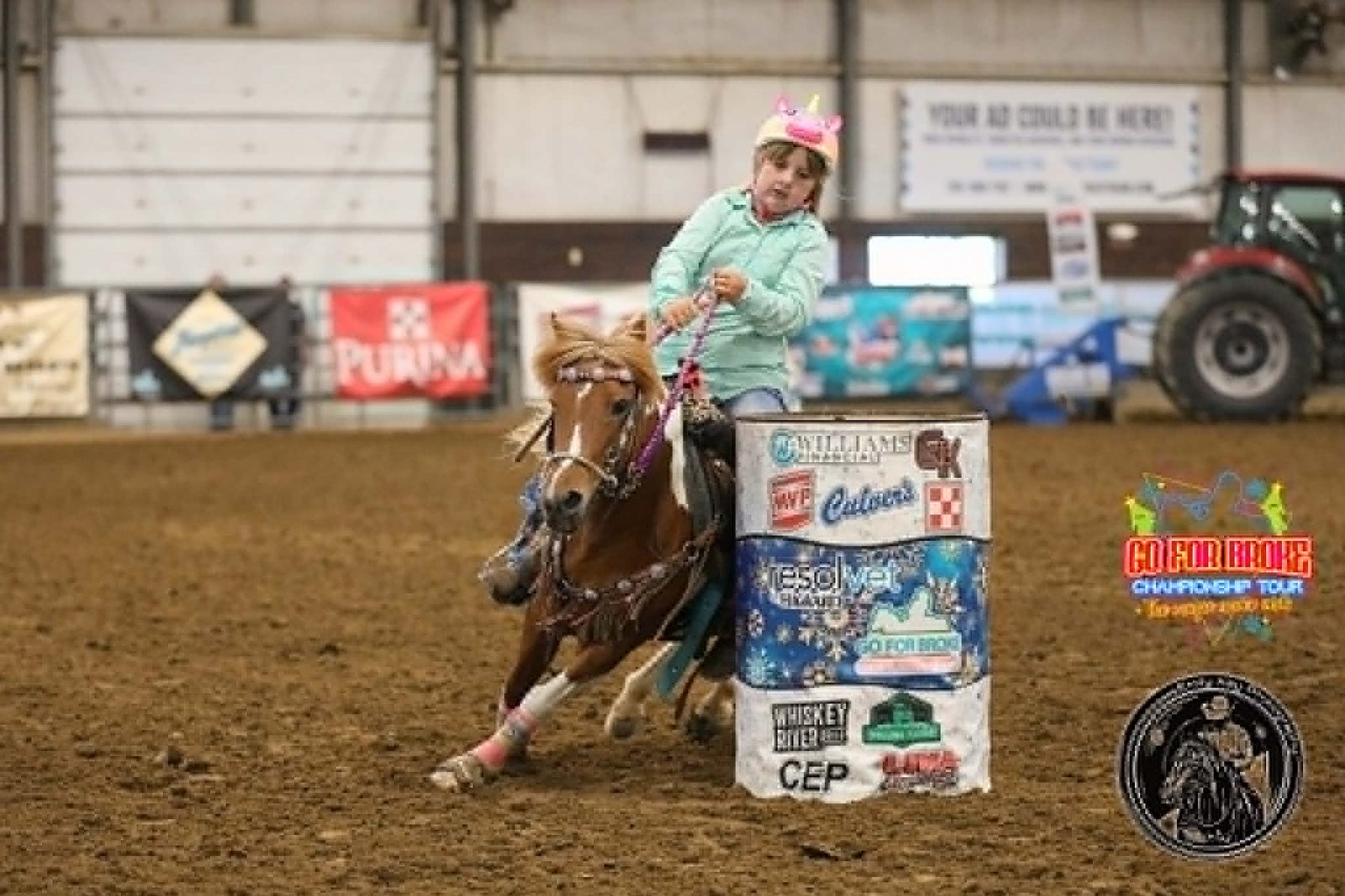 Go For Broke barrel racing