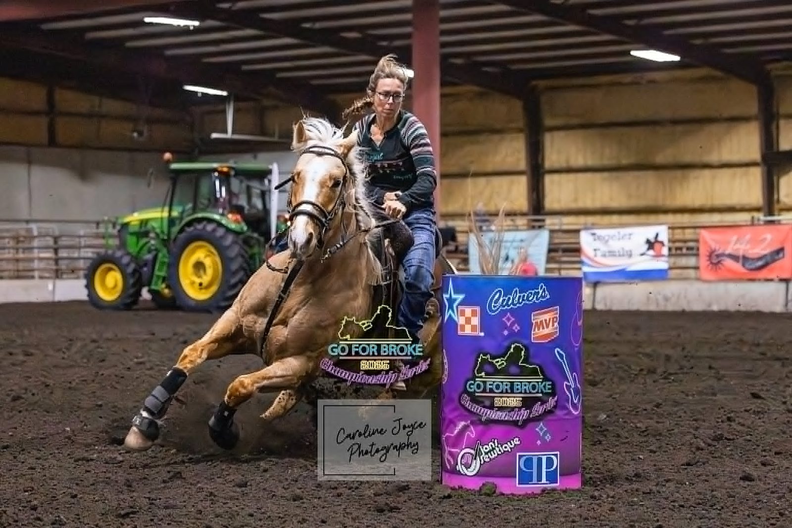 Go For Broke barrel racing