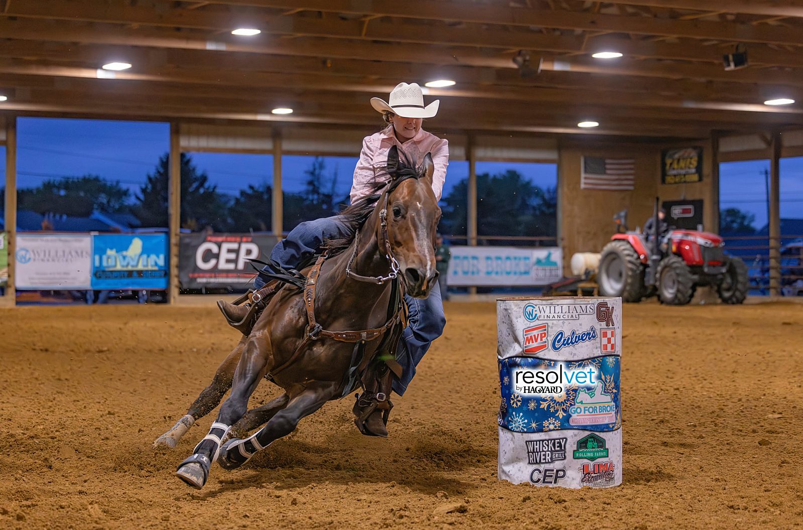 Go For Broke barrel racing